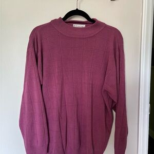 Mauve Ribbed Sweater